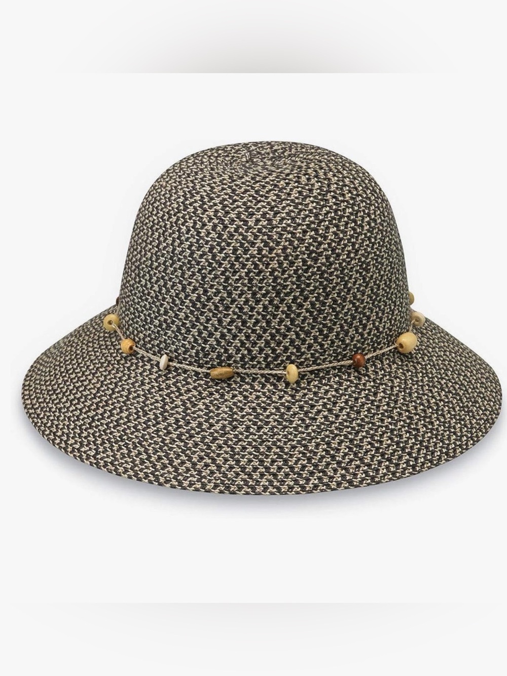 Wallaroo Women's Naomi Sun Hat - Natural Woven Fibers - UPF50+